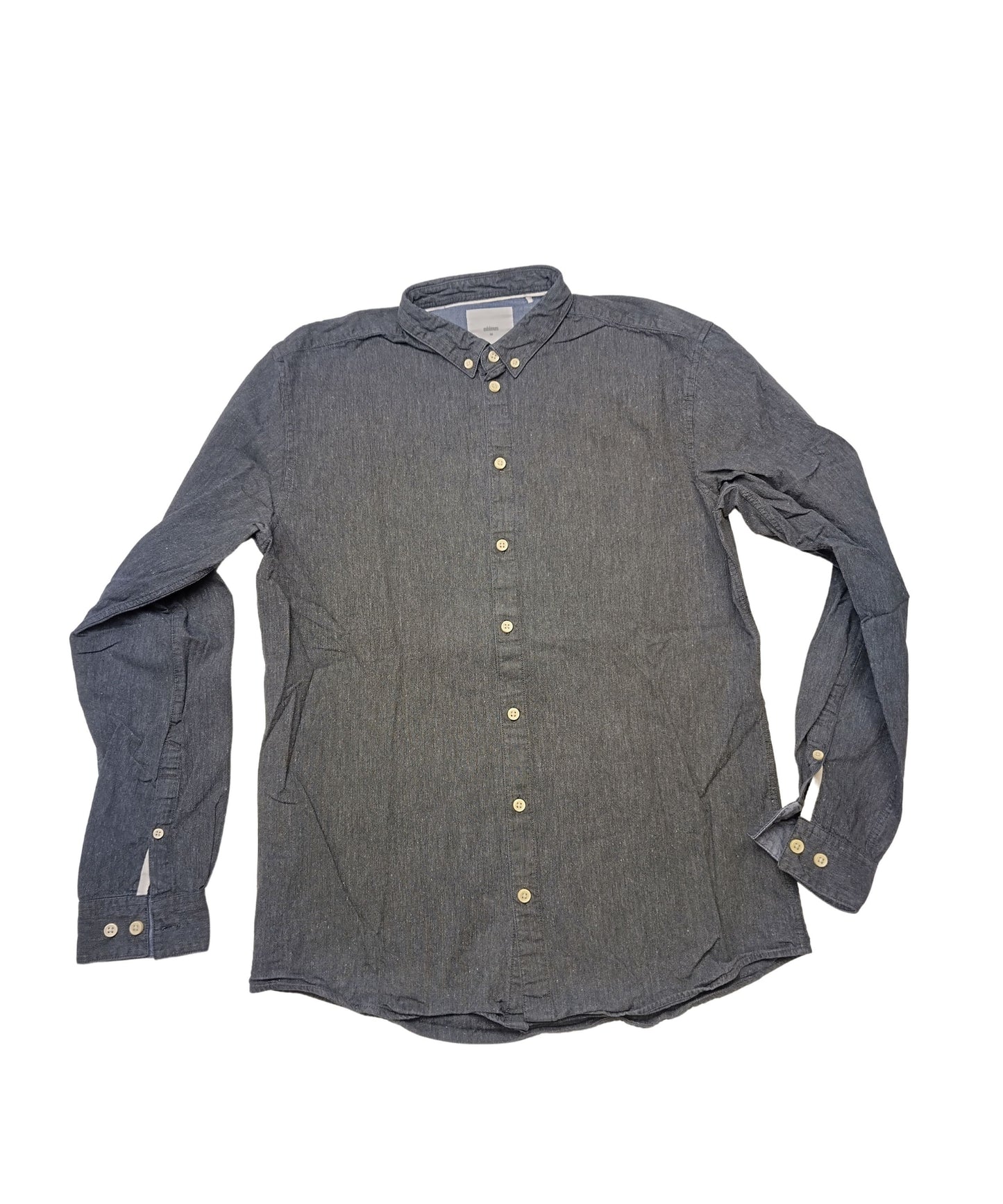 Men's button-up shirt front view