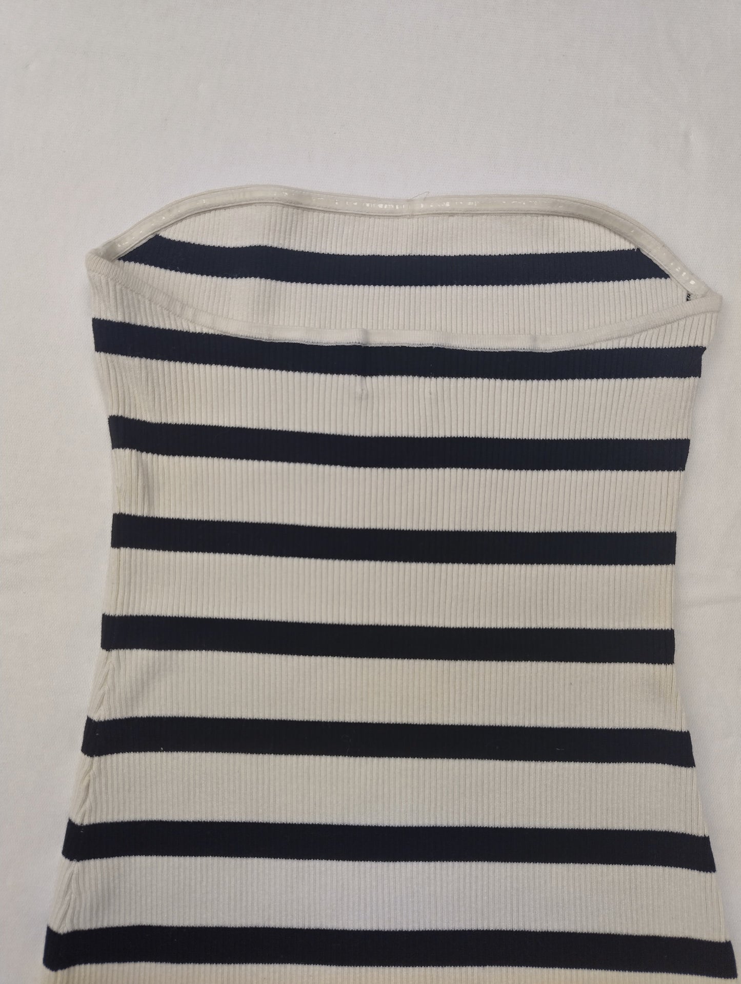 Close-up of the neckline of the dress