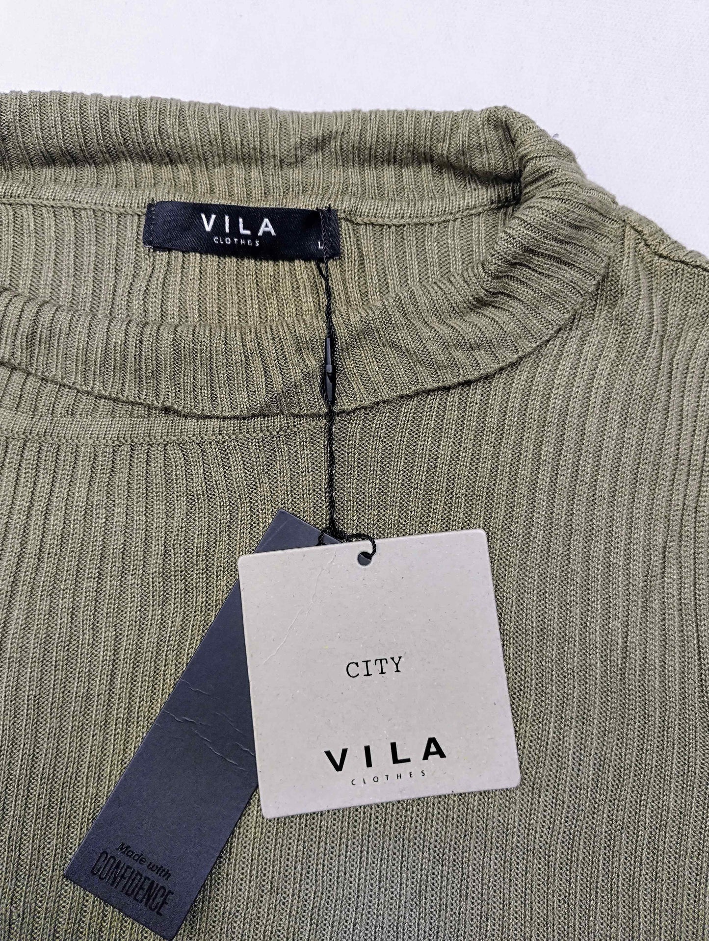 VILA dress tag details