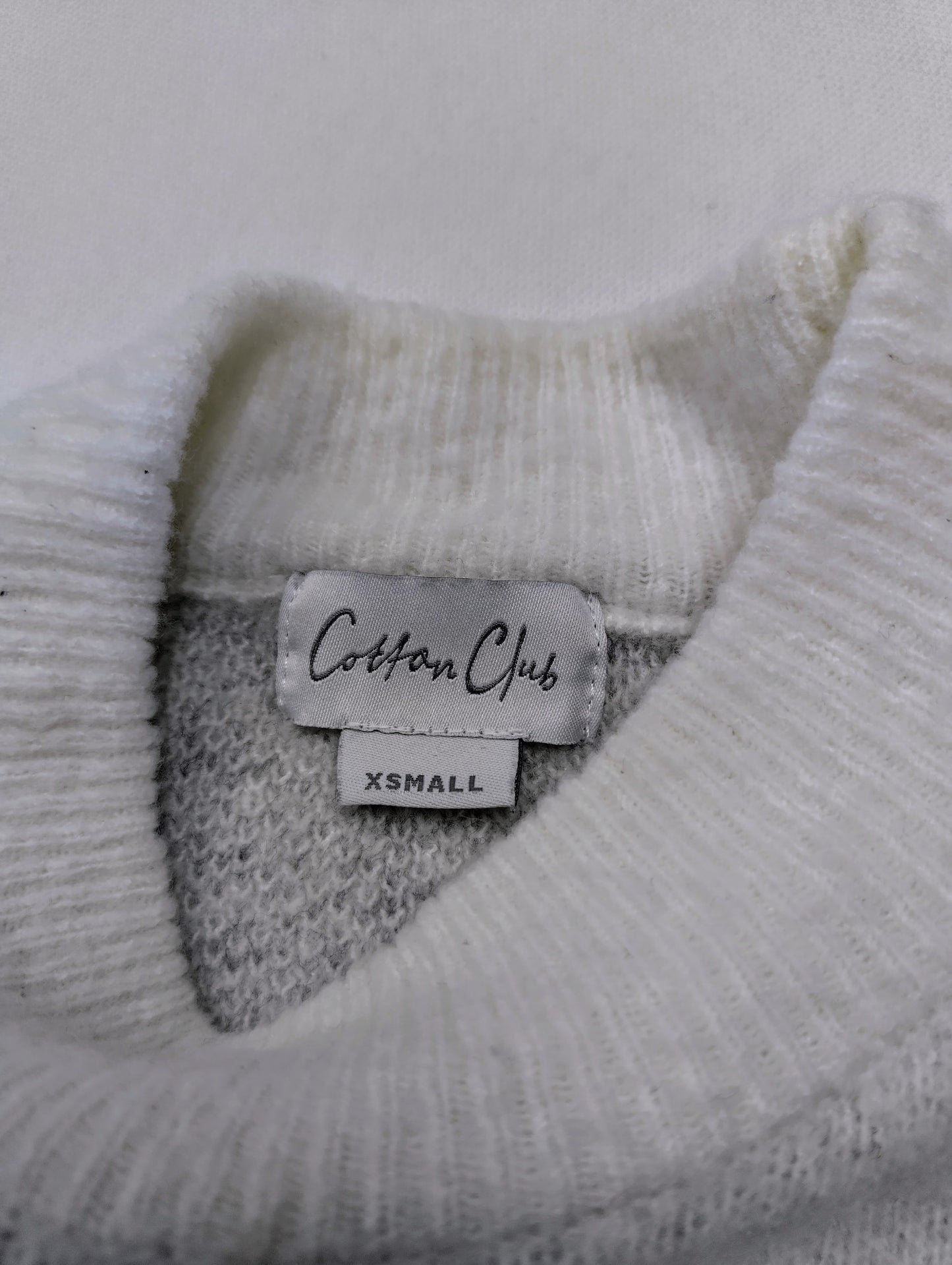 Cotton Club size label
