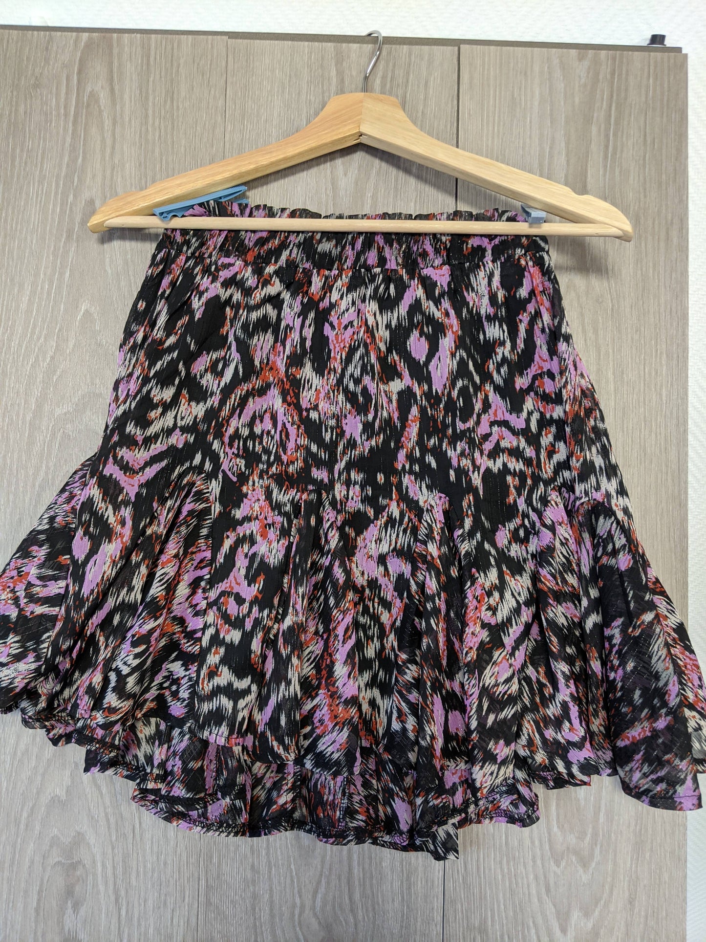 Floral Print Skirt by Loavies, Size S
