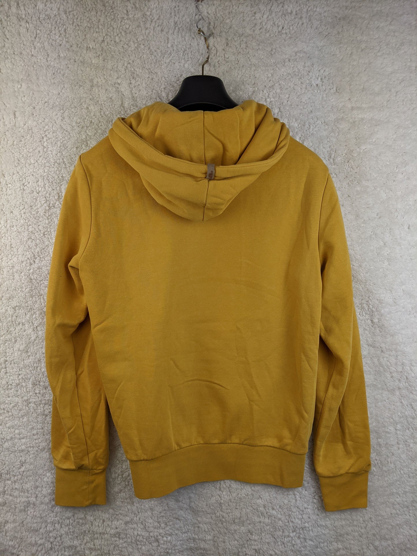 Back view of Pier One Yellow Hooded Sweatshirt