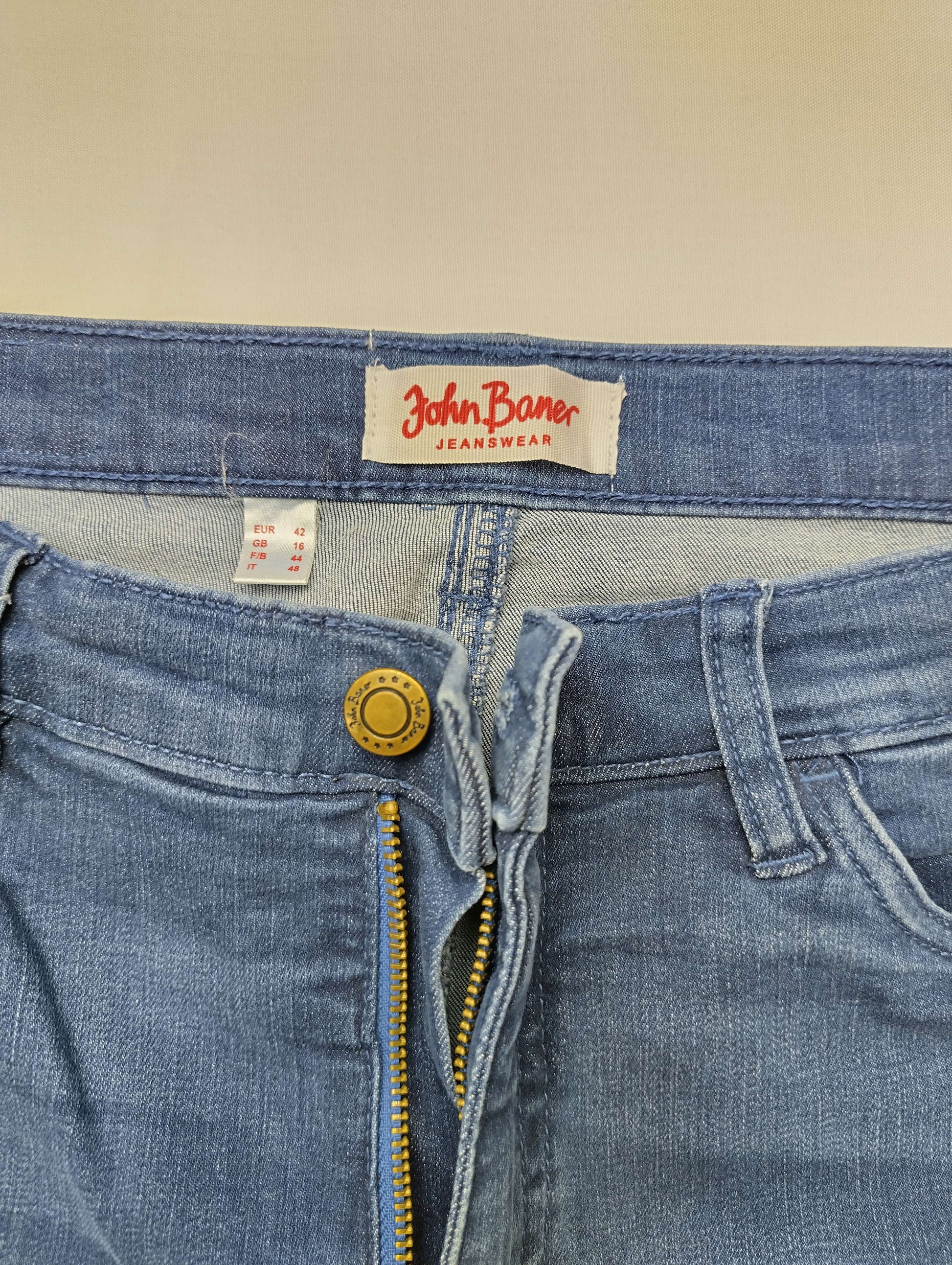 Close-up of waistband and label