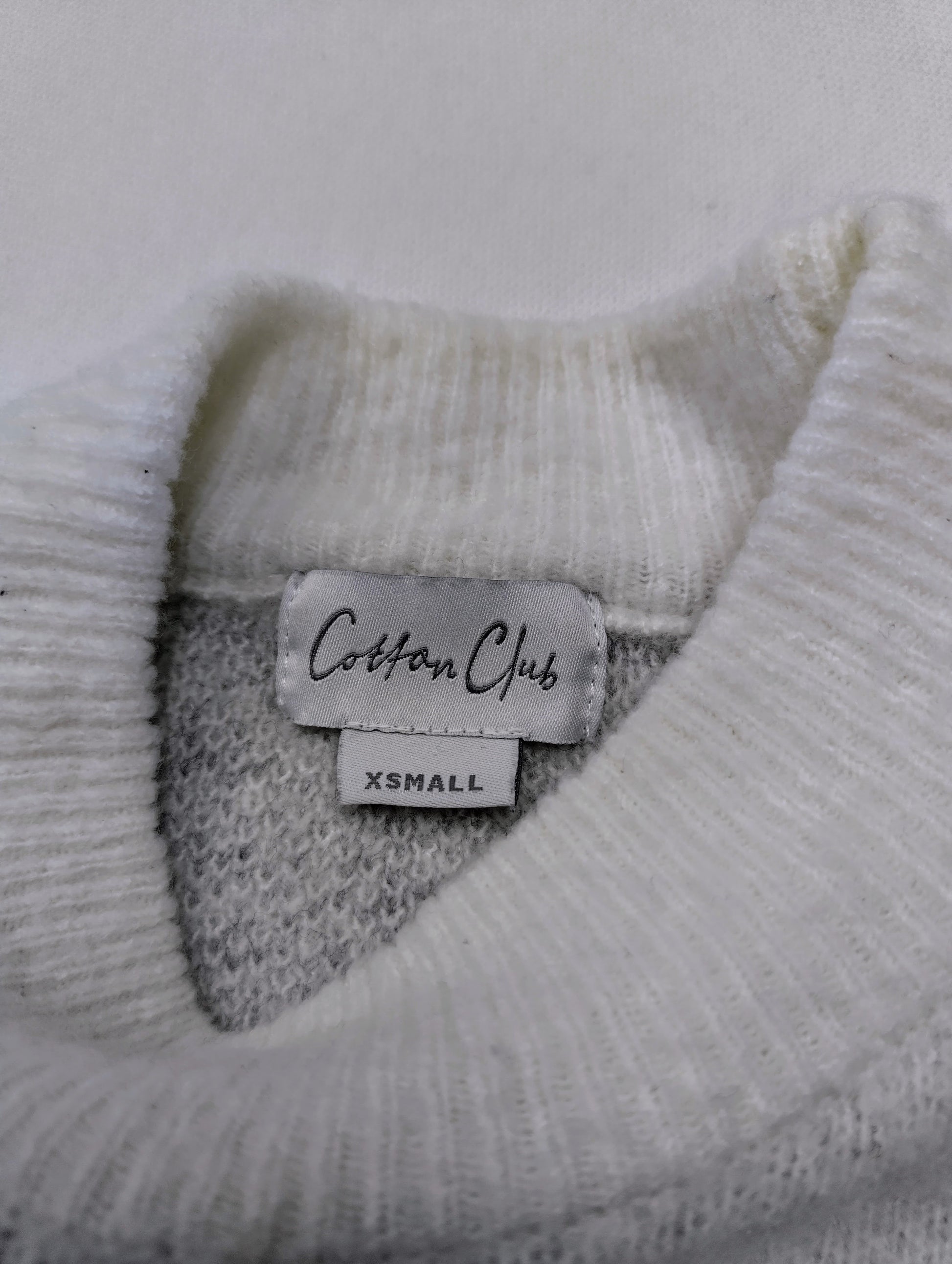 Cotton Club size label