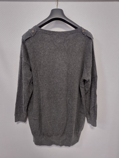 Back view of the Hilfiger Denim sweater