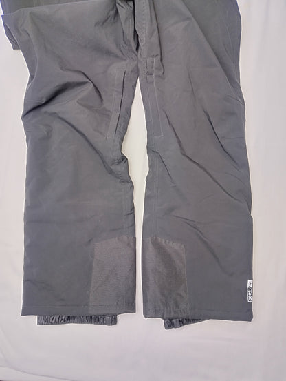 Bottom view of the pants showing cuffs