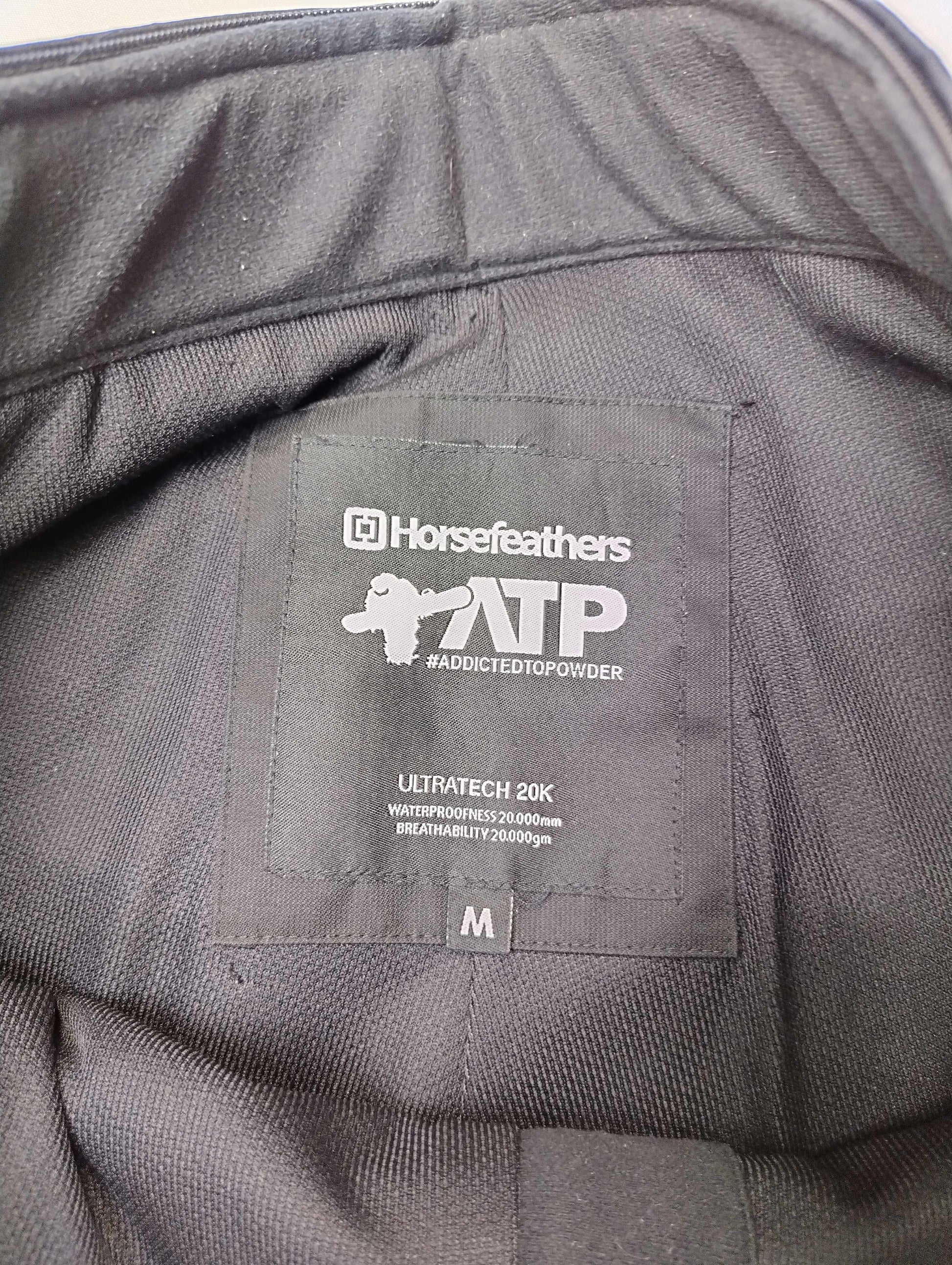 Ultratech label showing waterproof features