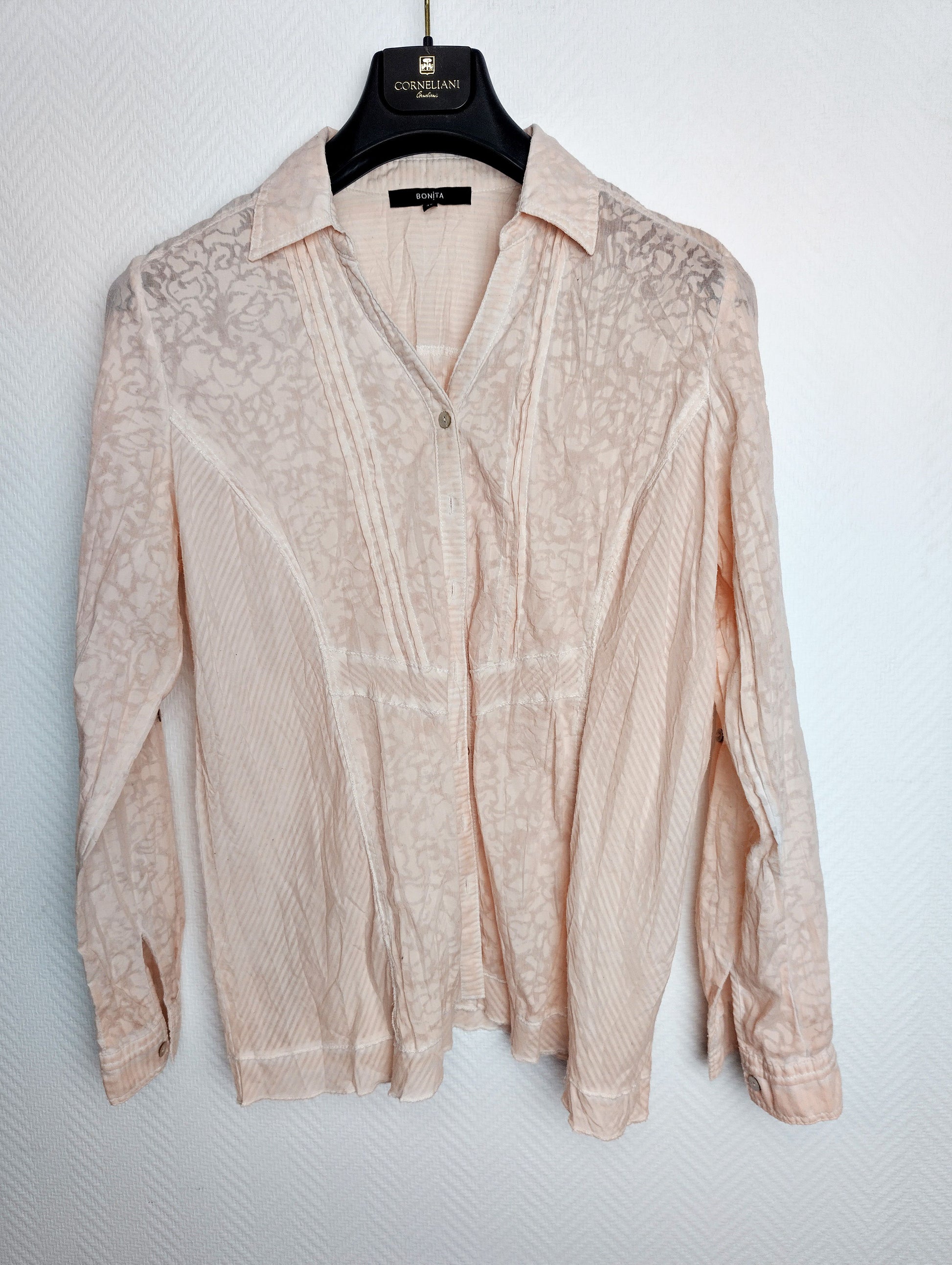 Front view of Bonita blouse
