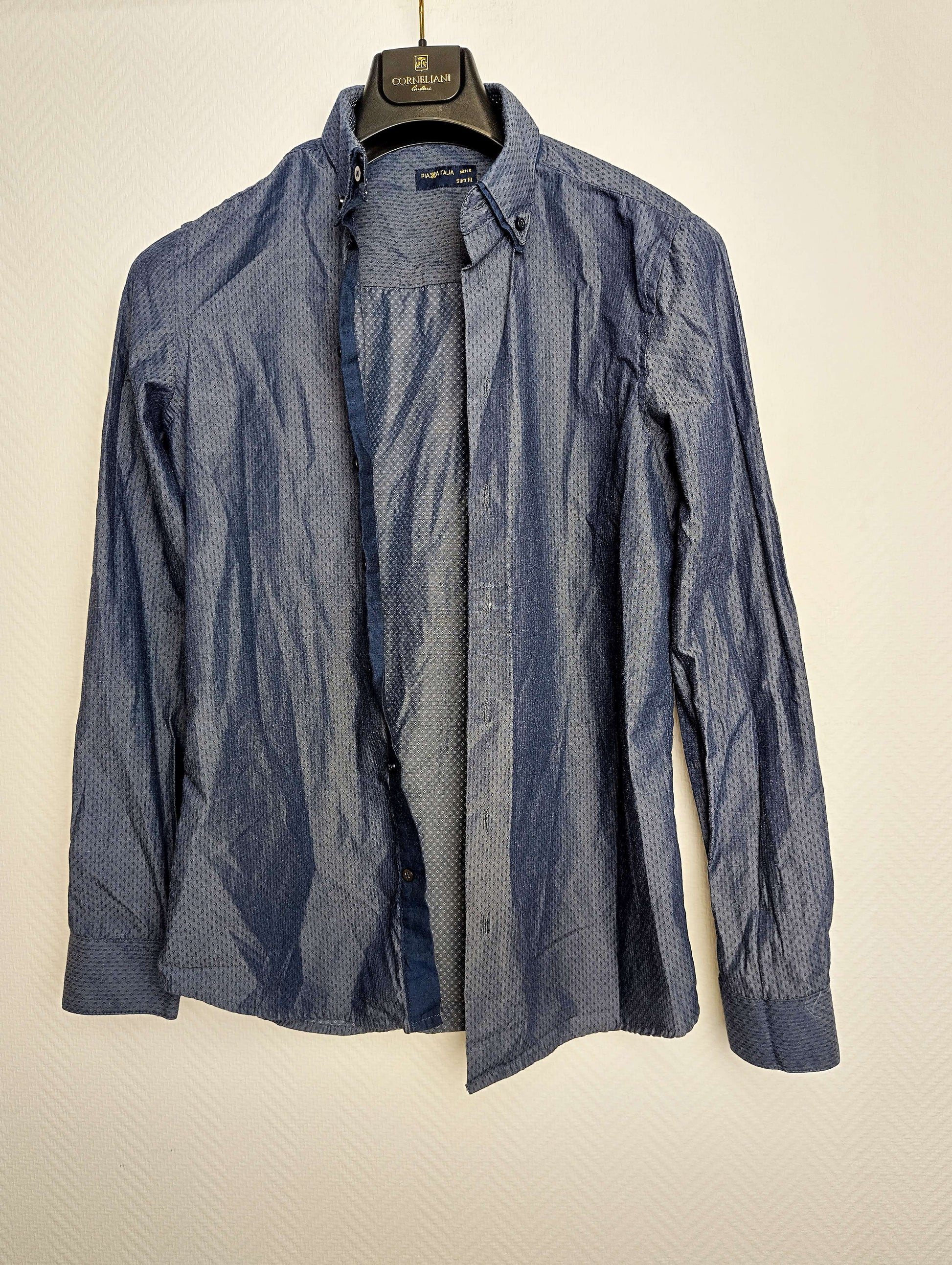 Front view of Piazza Italia shirt