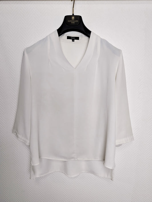 Front view of the white blouse