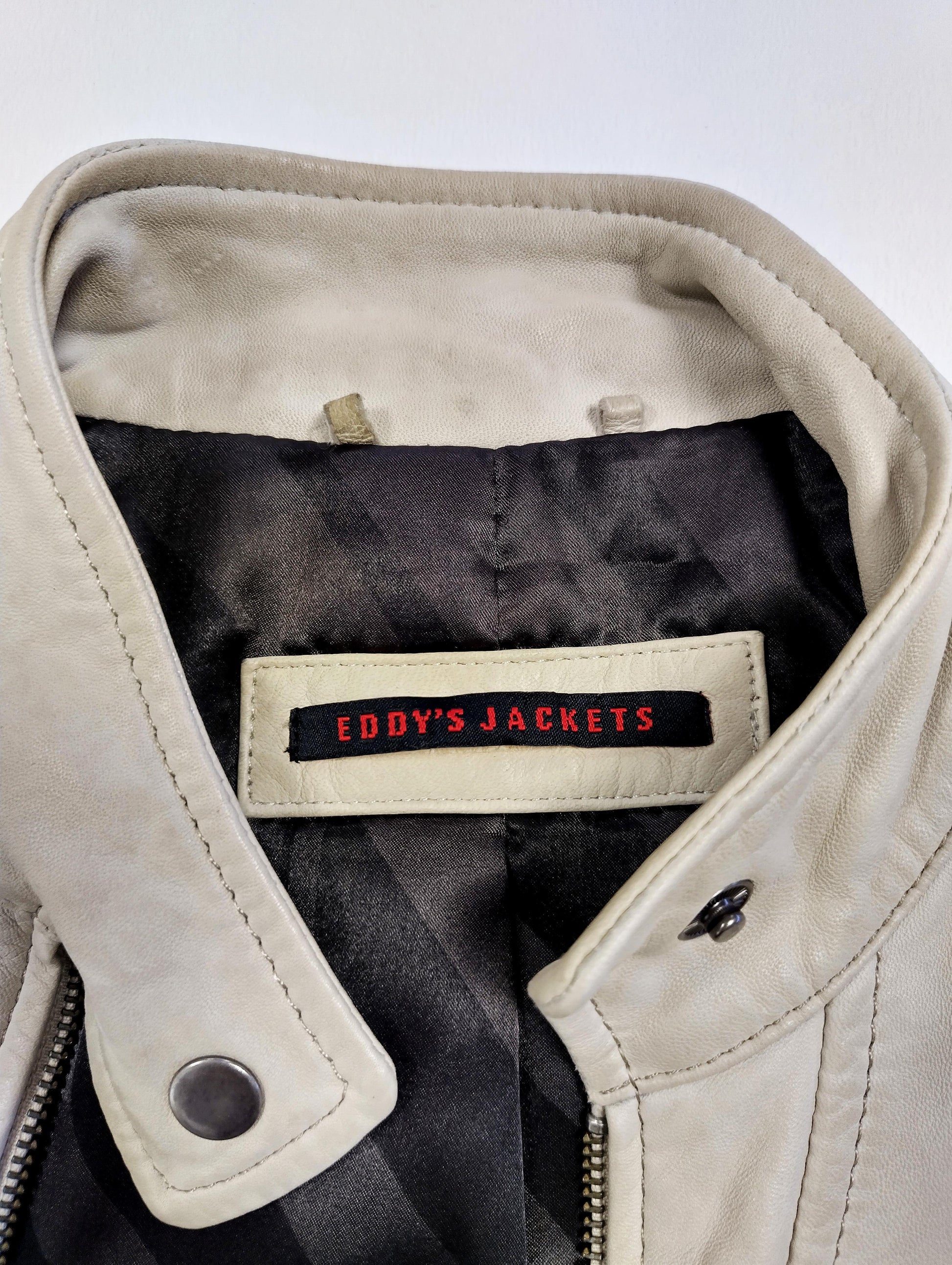 Inside label of Eddy's Jackets