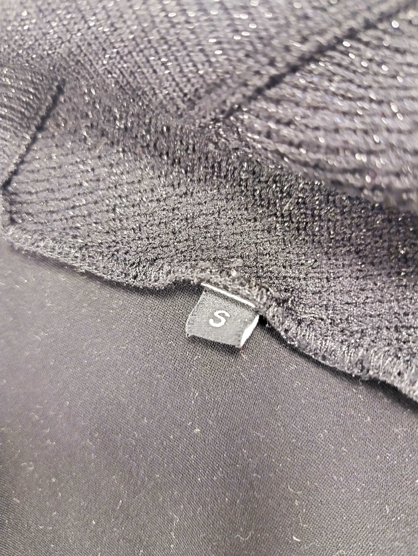 Size label of the jacket