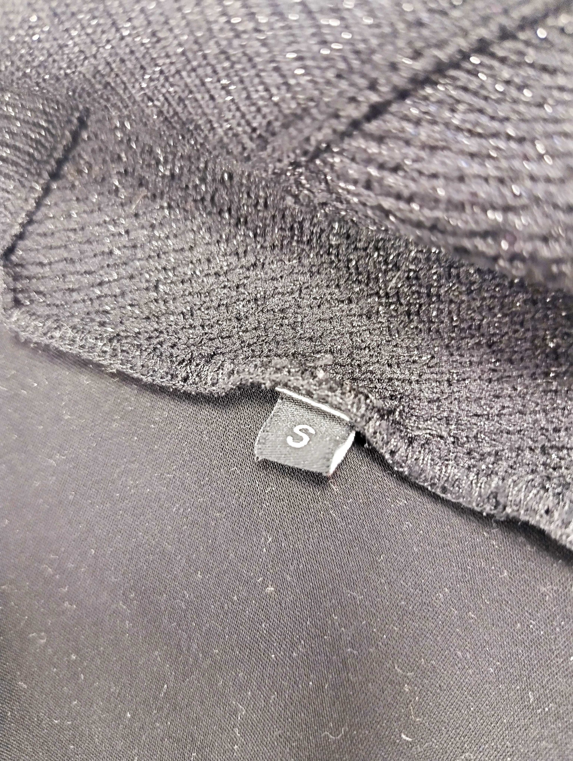 Size label of the jacket