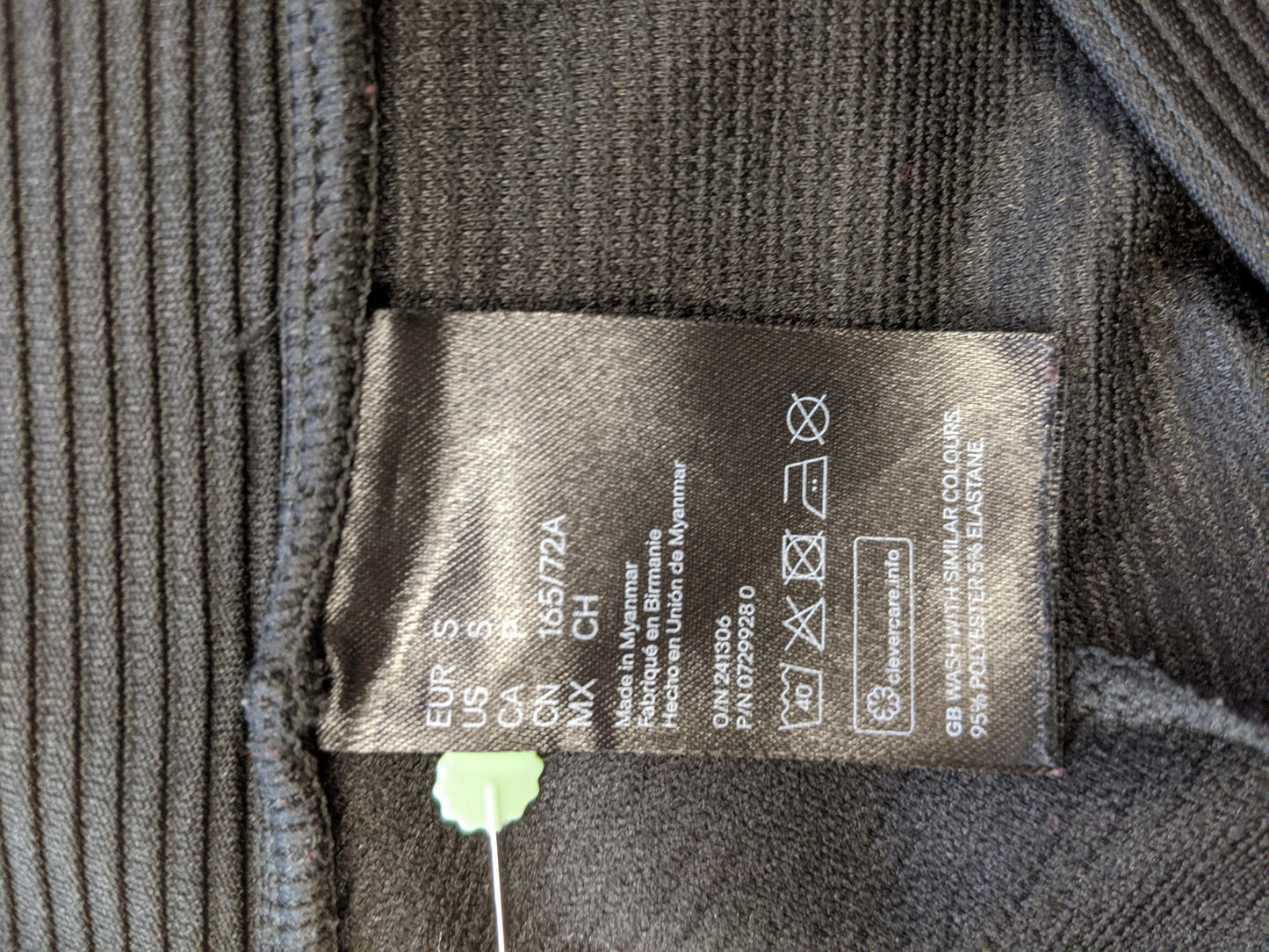 Skirt care instructions
