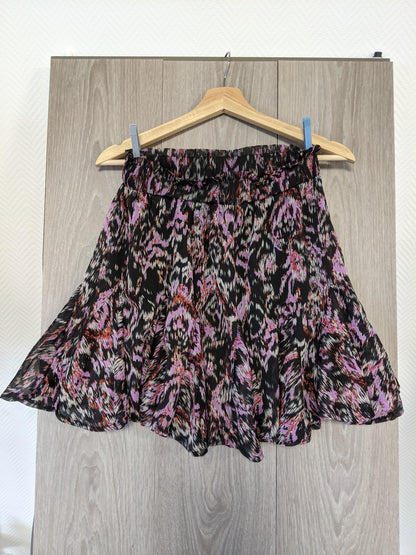 Floral Print Skirt by Loavies, Size S