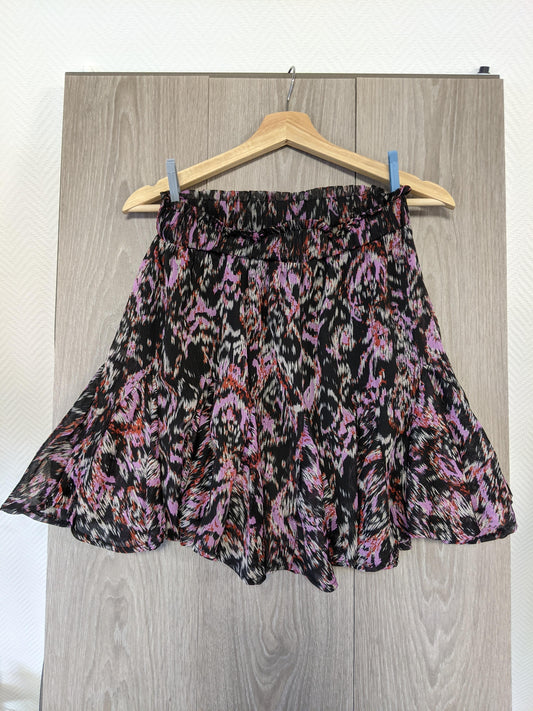 Floral Print Skirt by Loavies, Size S