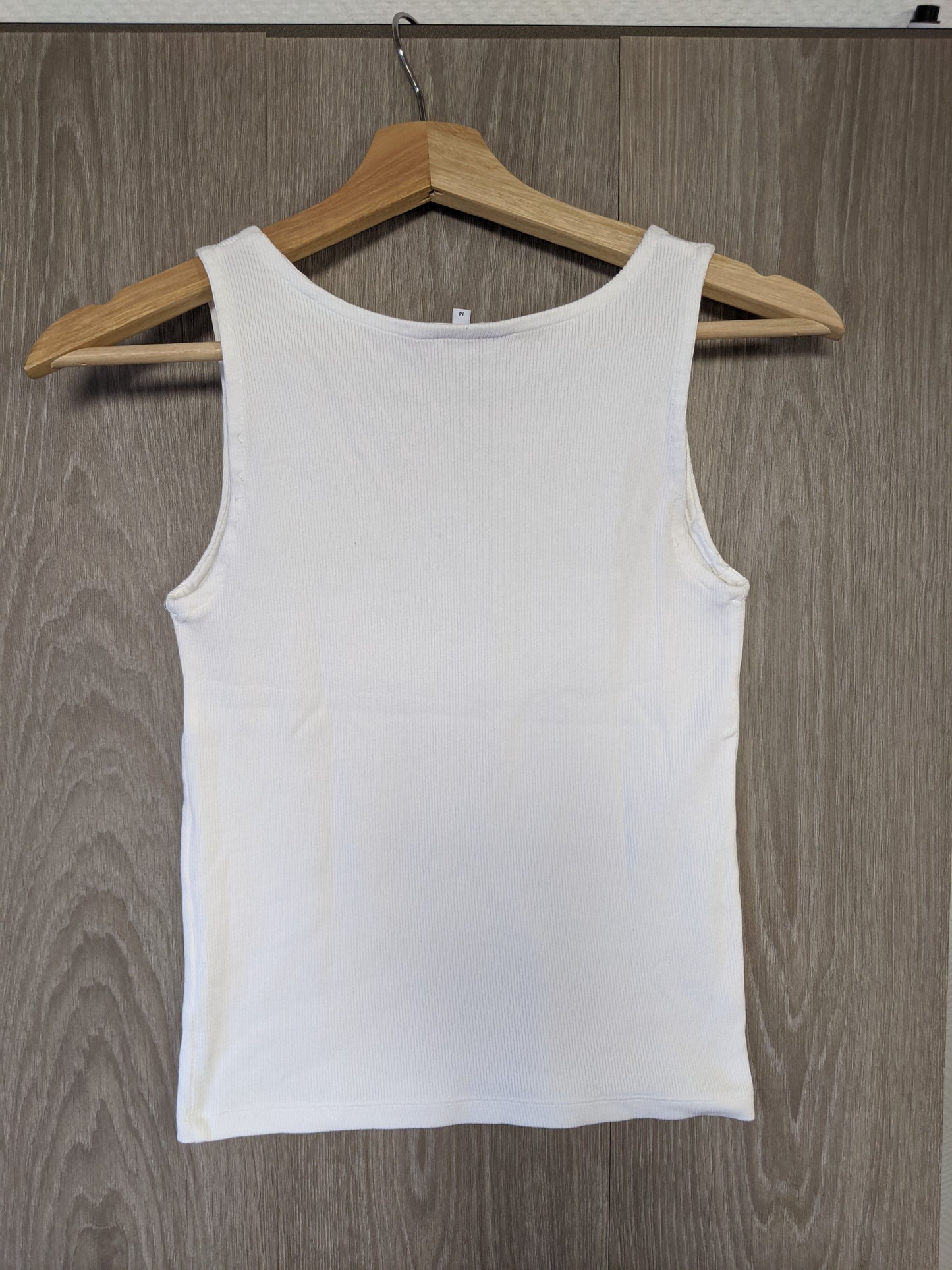 Back view of the Calvin Klein tank top