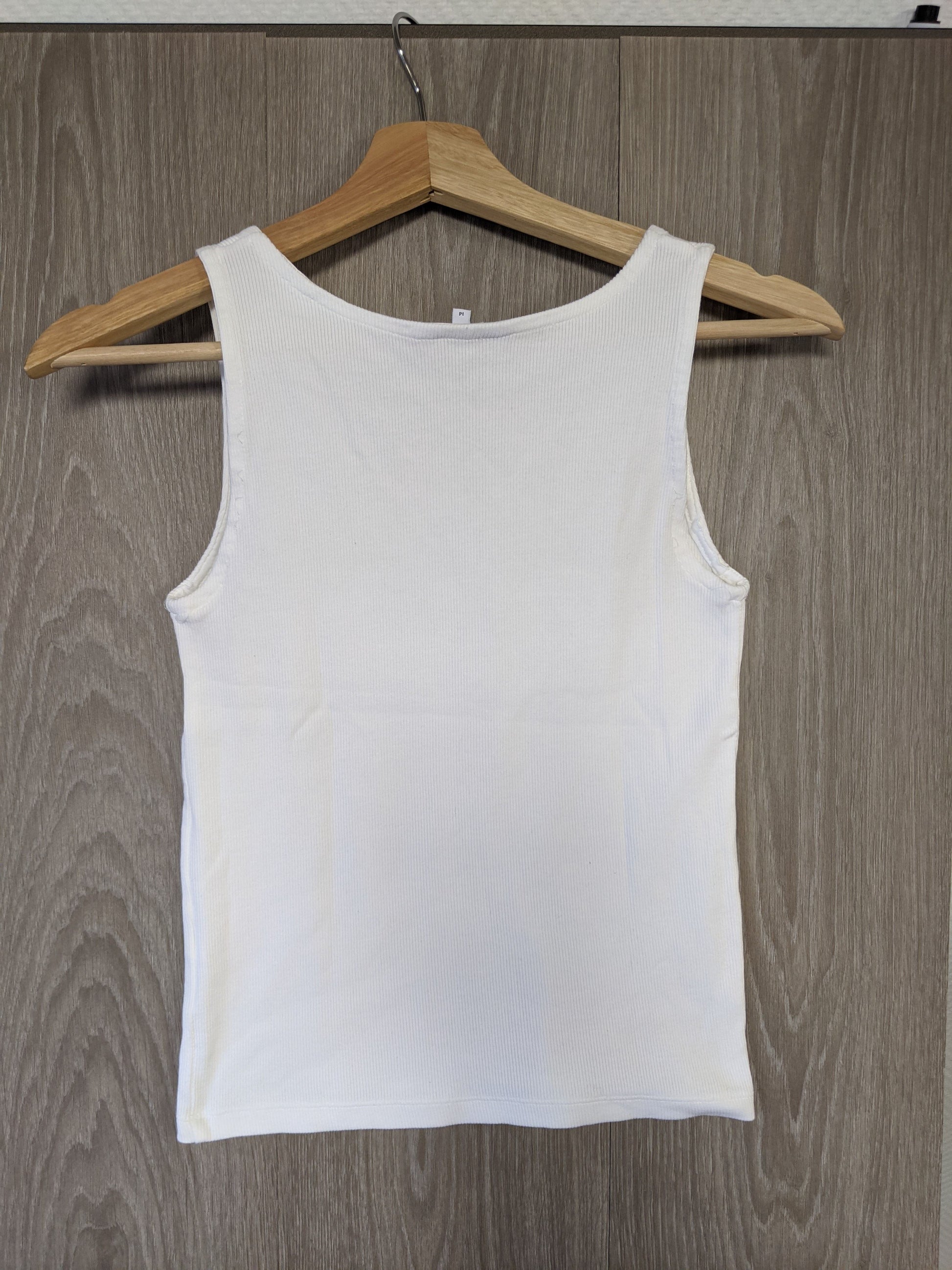 Back view of the Calvin Klein tank top