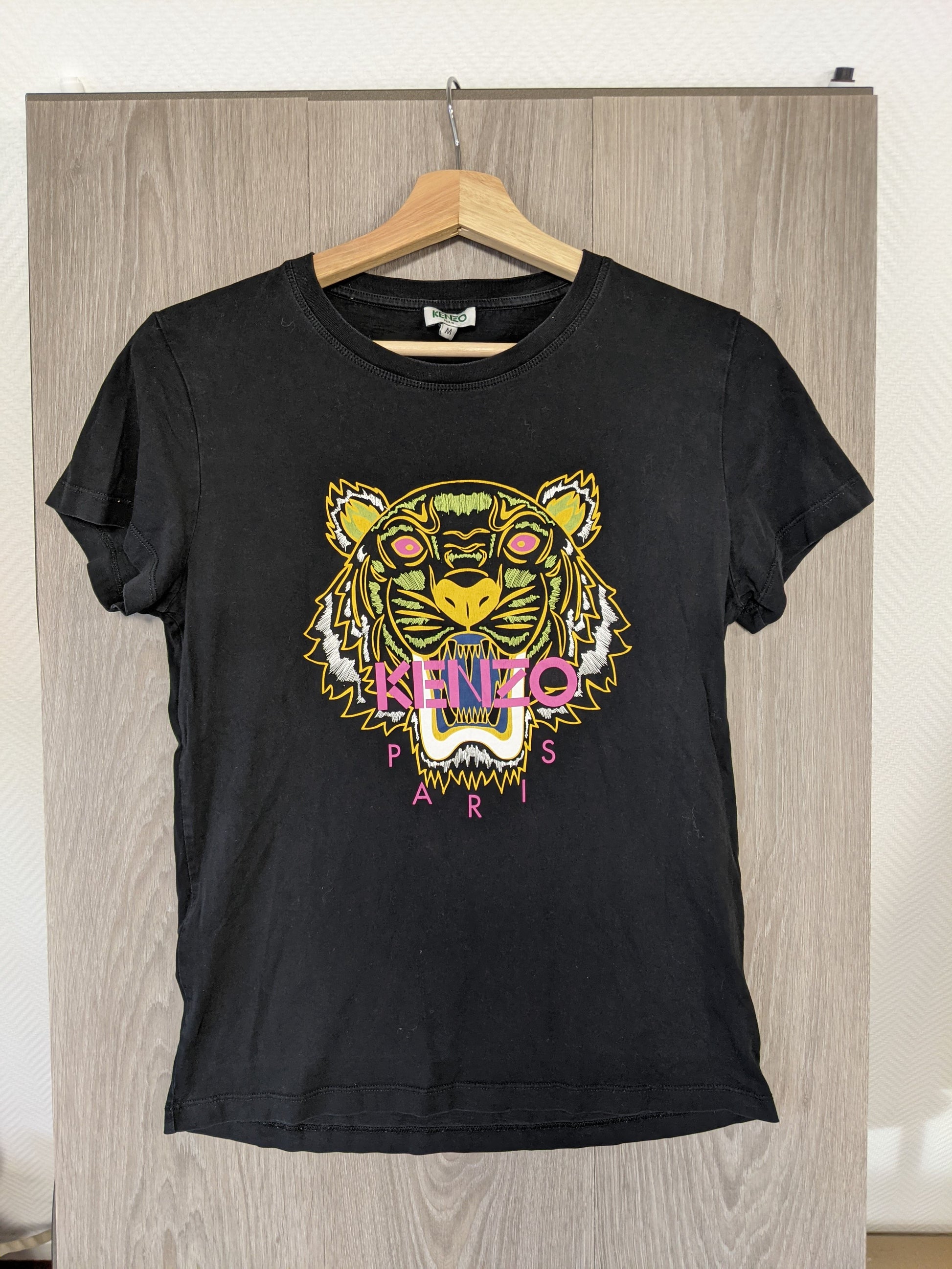 Front view of Kenzo Paris Tiger Tee