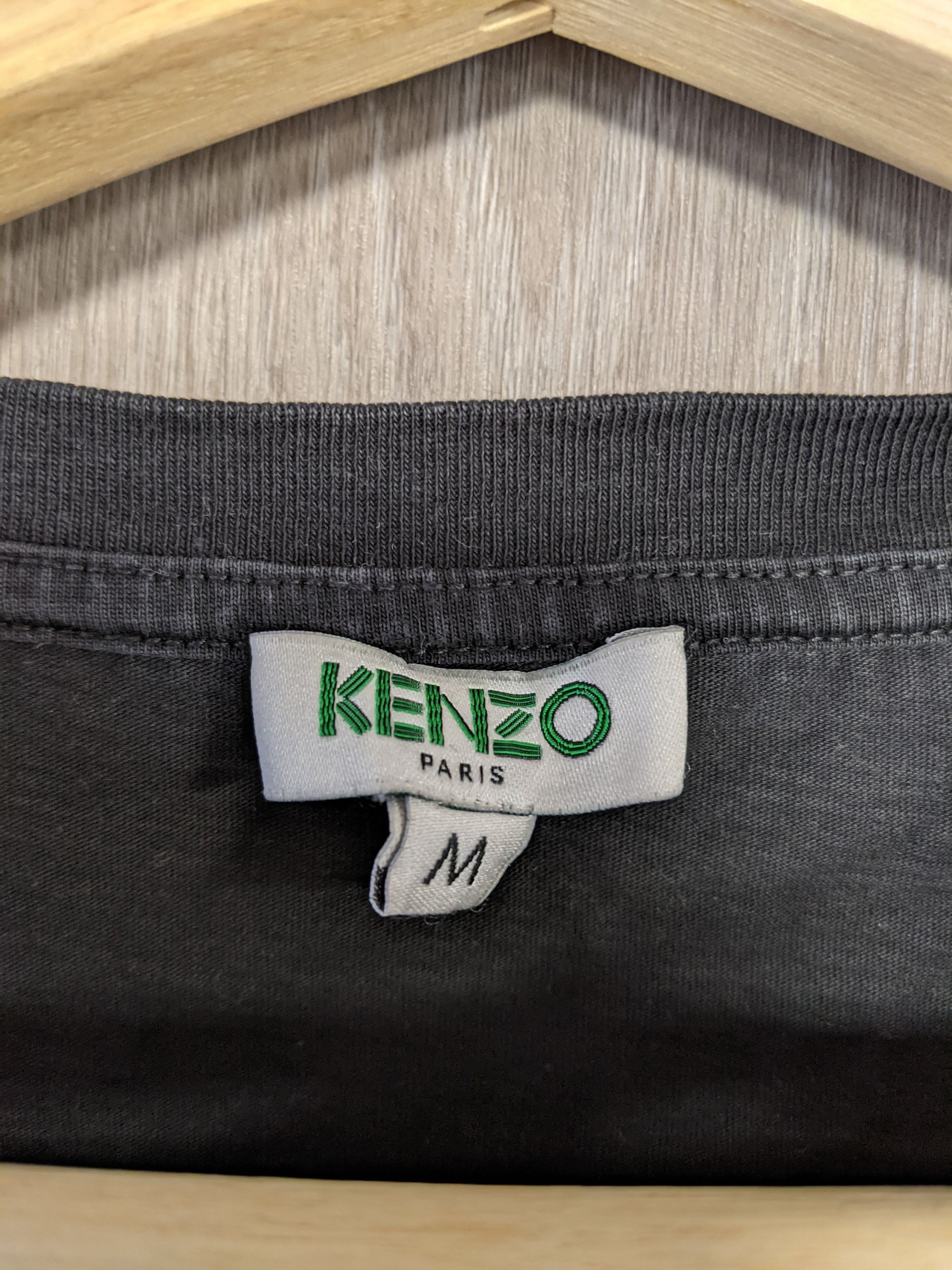 Label of Kenzo Paris Tiger Tee