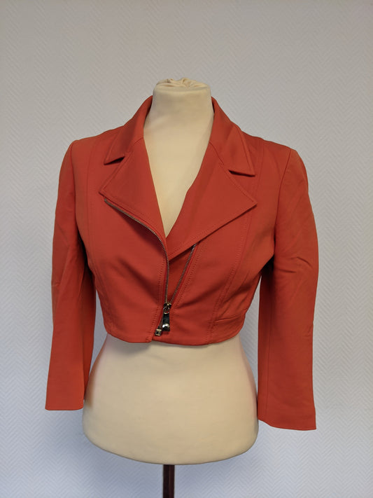 Trendy Cropped Jacket by PINKO
