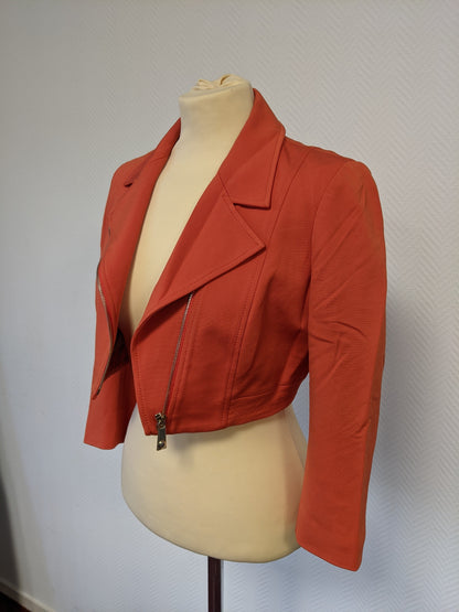 Trendy Cropped Jacket by PINKO