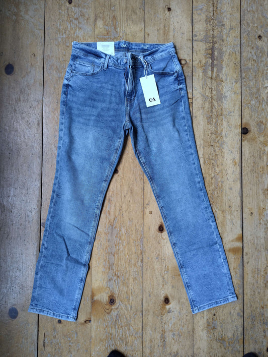 Pair of C&A slim fit denim jeans