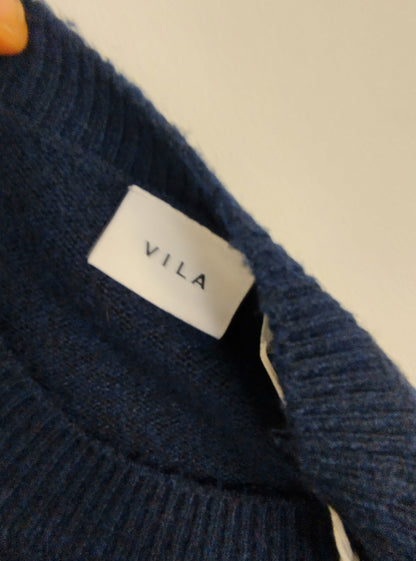 Vila navy knit sweater