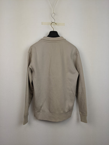 Back view of Jack & Jones beige sweatshirt