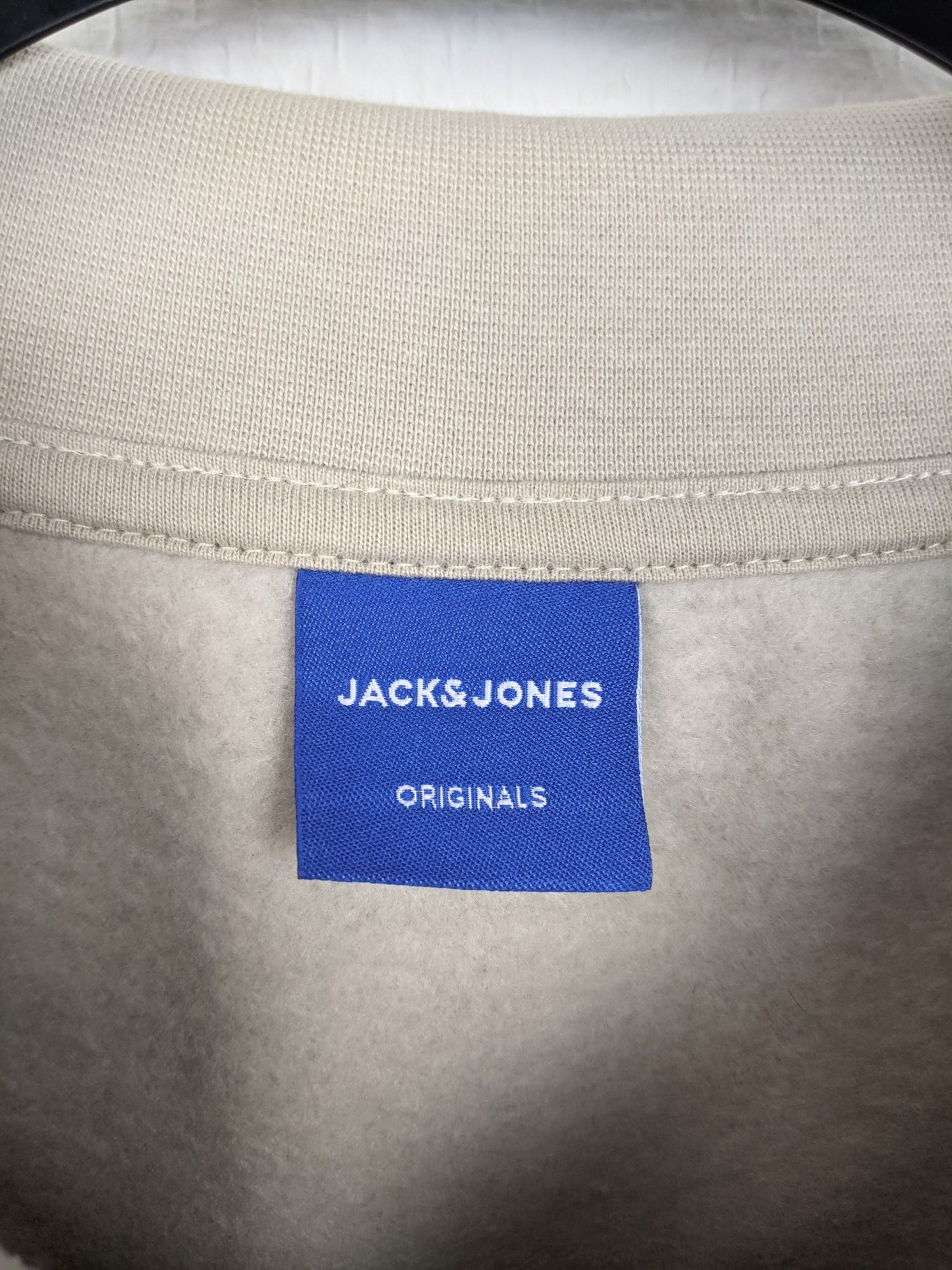Close-up of Jack & Jones label