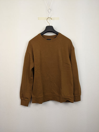 Front view of brown sweatshirt