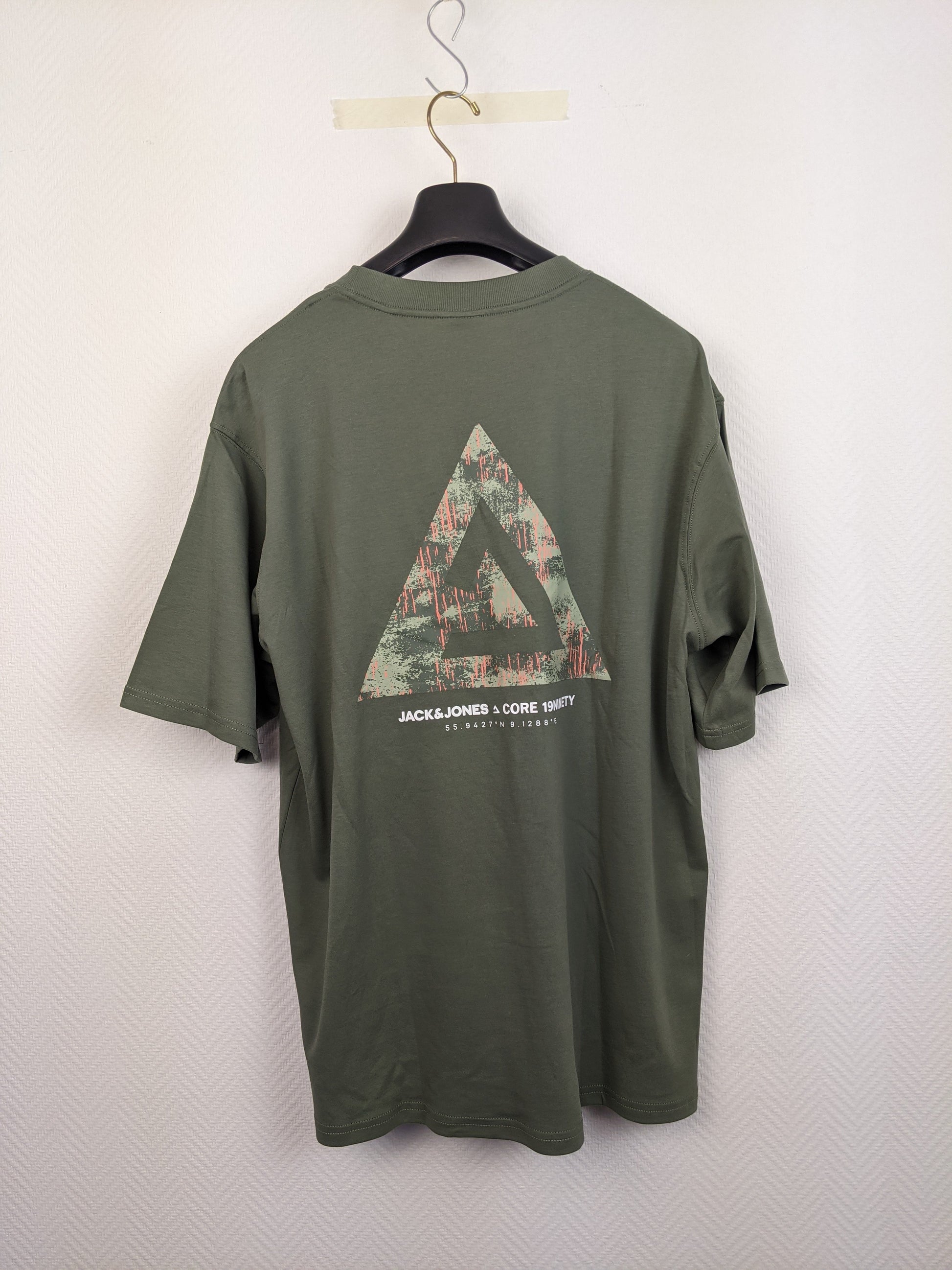 Back view of Jack & Jones T-shirt showing graphic design