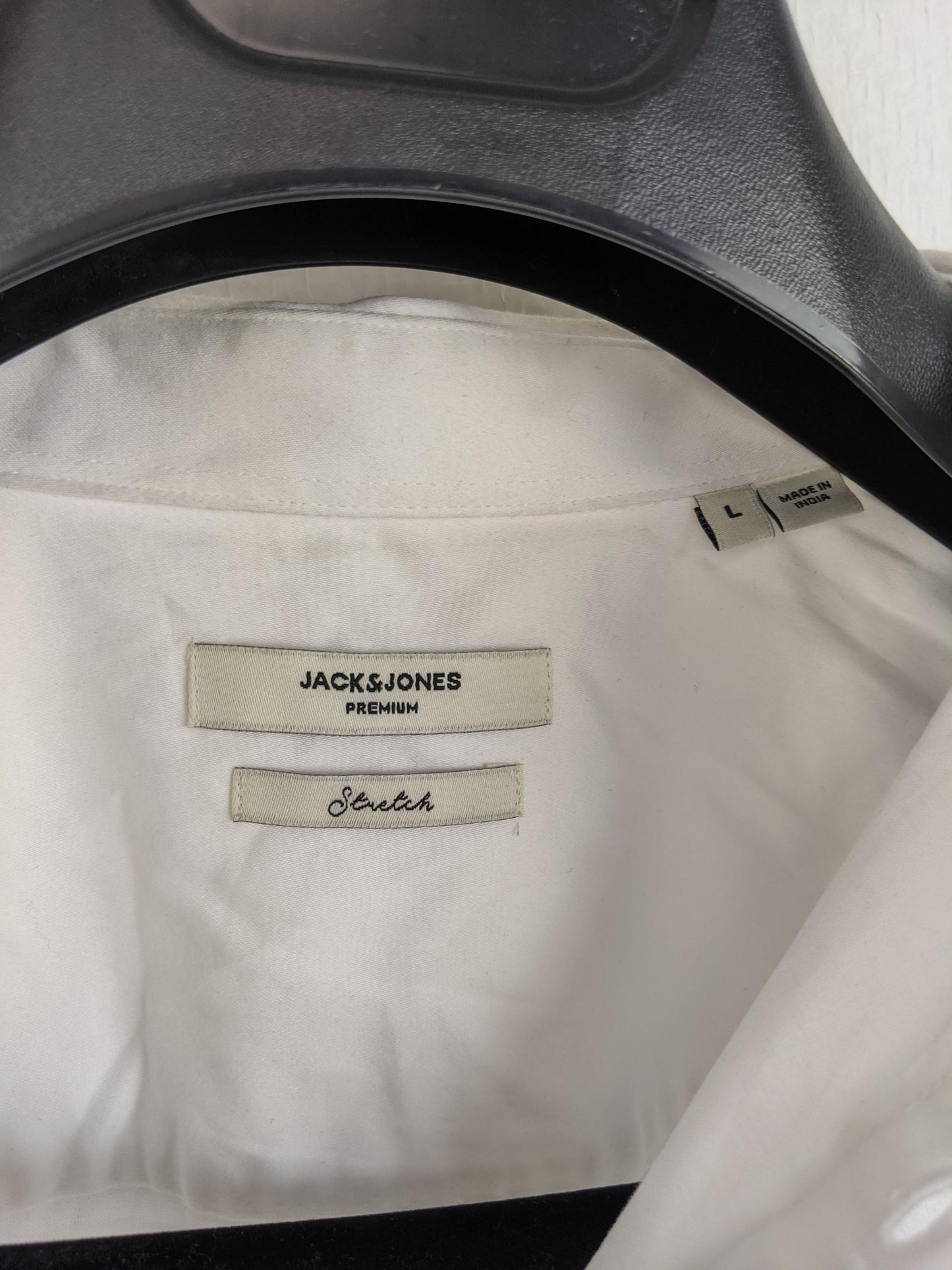 Label of Jack & Jones Premium White Shirt