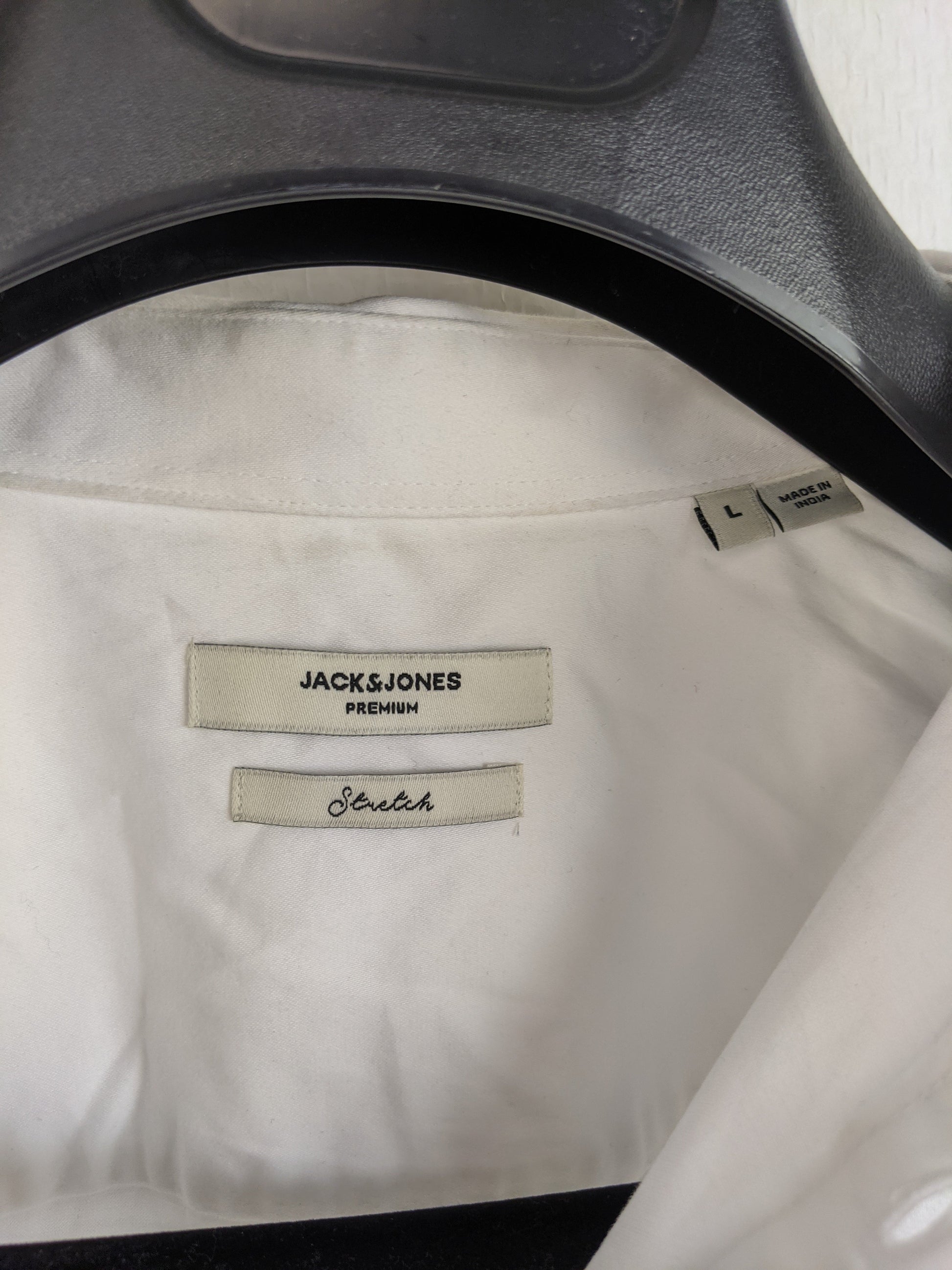 Label of Jack & Jones Premium White Shirt