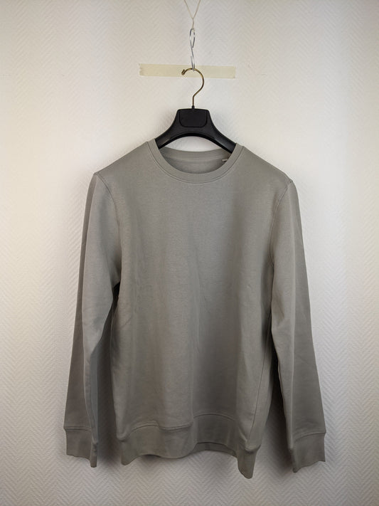 Front view of grey Stanley/Stella sweatshirt