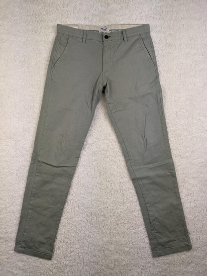 Front view of Jack & Jones green pants