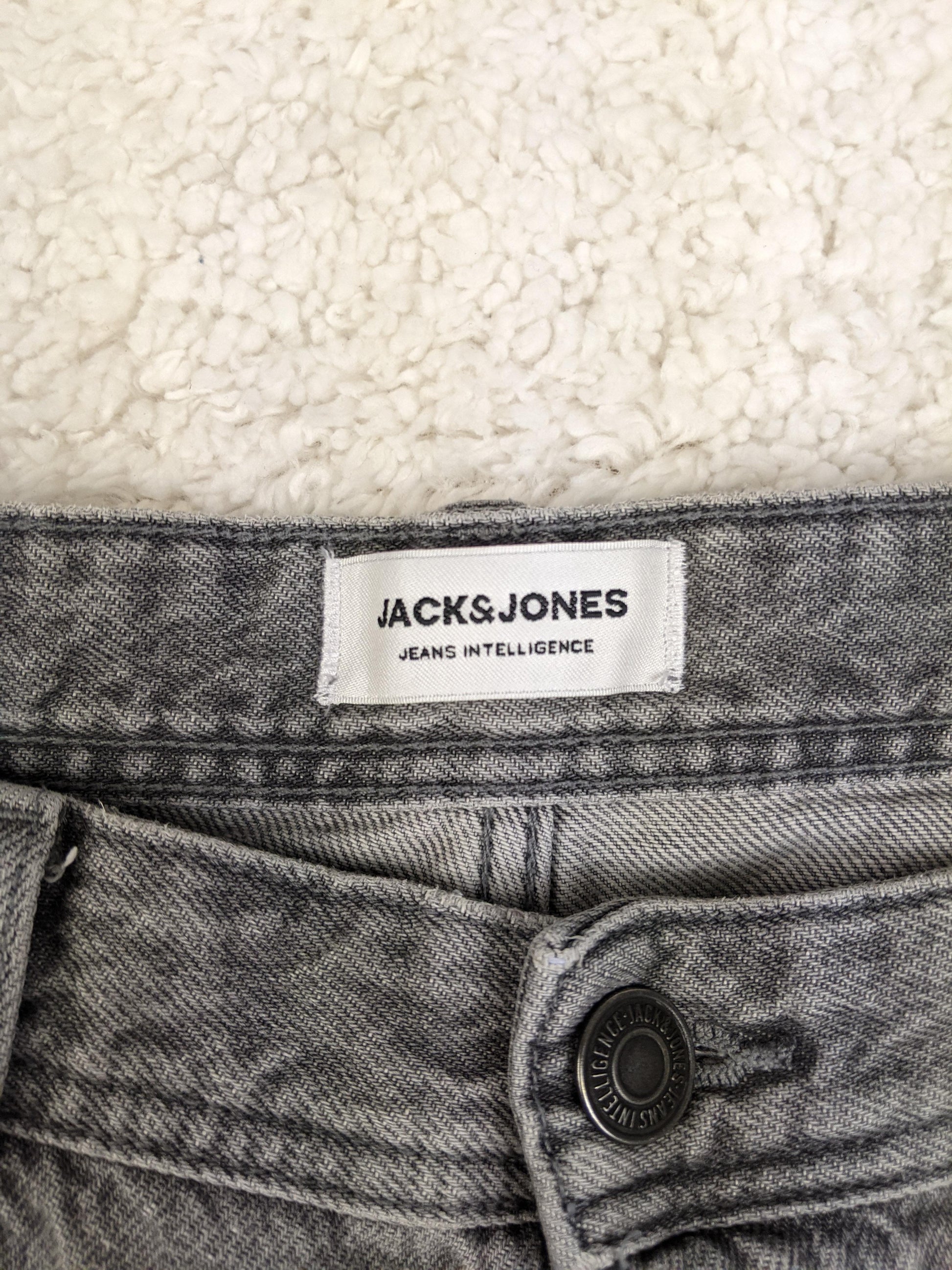 Close-up of Jack & Jones label