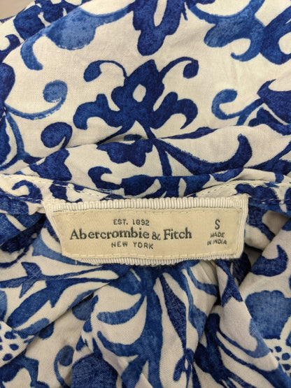 Close-up of Abercrombie & Fitch label on camisole