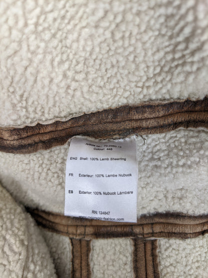 Close-up of material tag