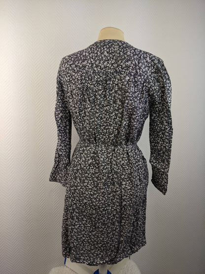 Back view of H&M Divided floral dress