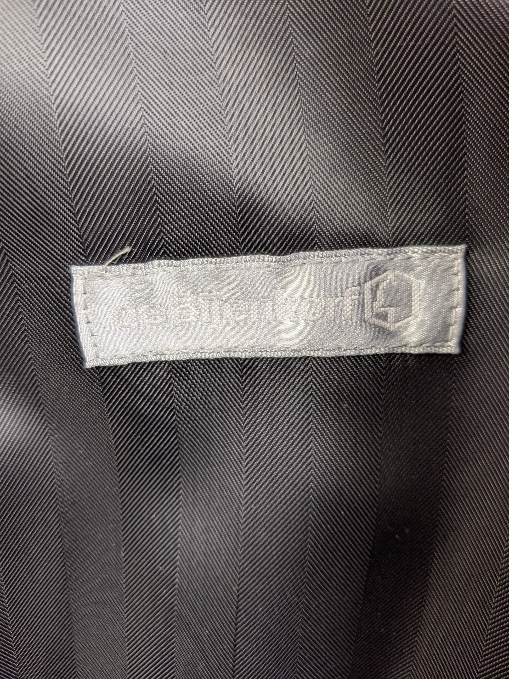 de Bijenkorf brand label inside coat