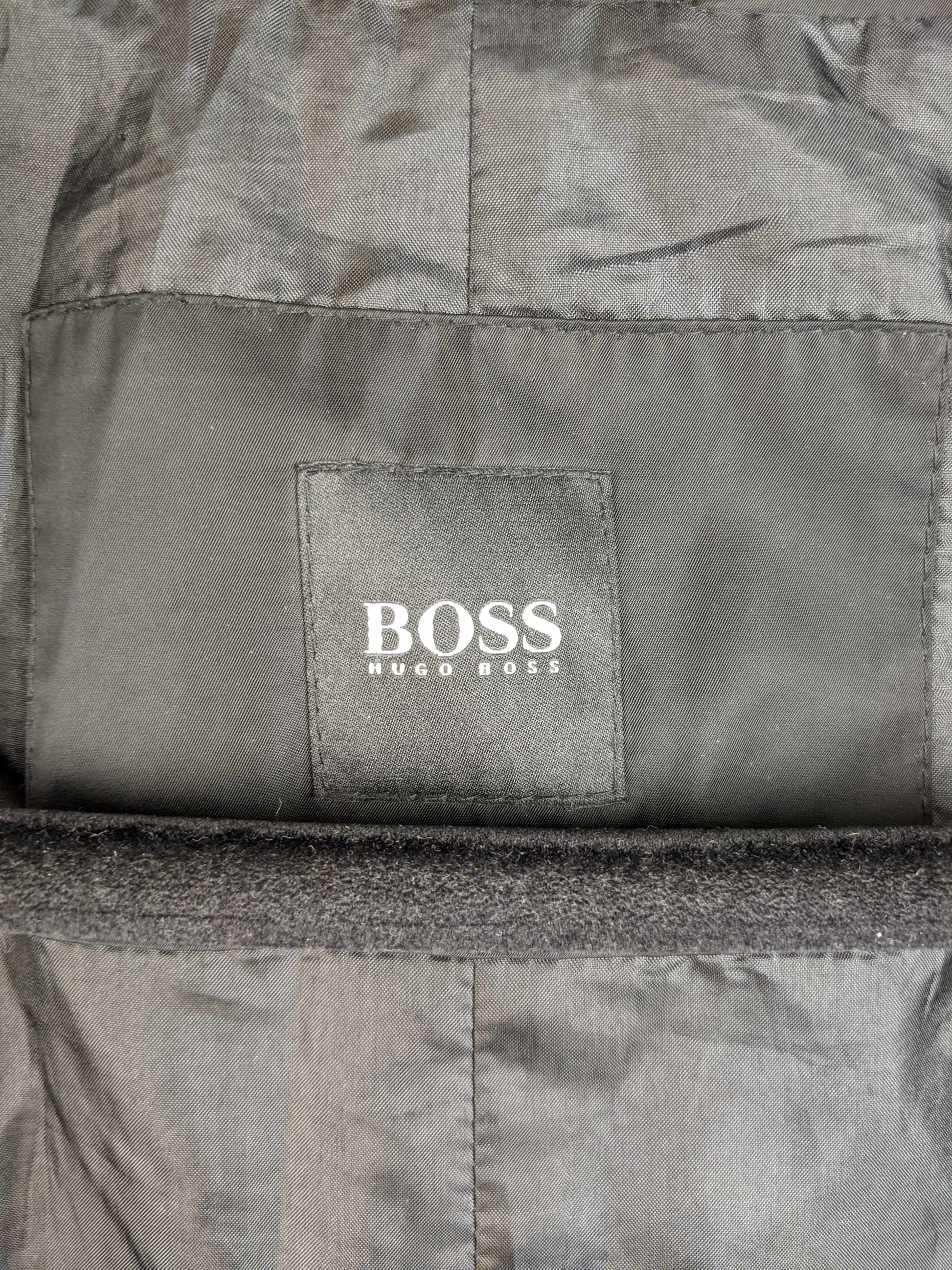 Hugo Boss label close-up