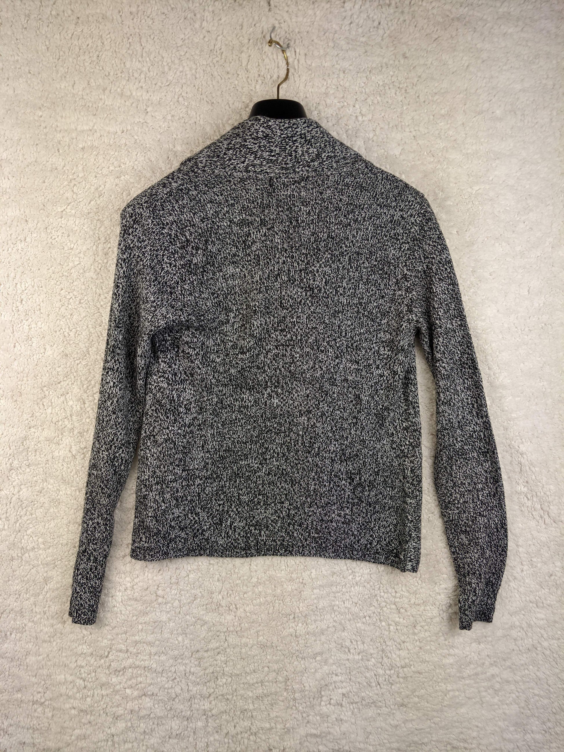 Back view of H&M Basic cardigan