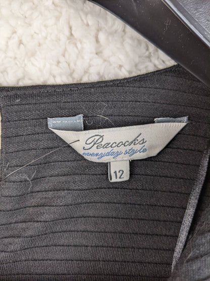 Brand label showing Peacocks size 12