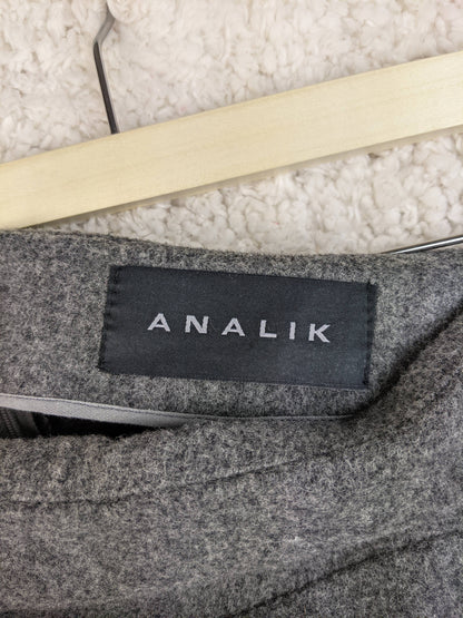 Close-up of Analik label inside skirt