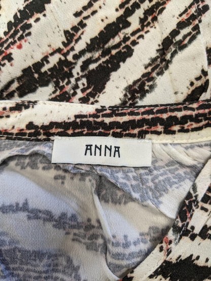 Close-up of Anna brand label