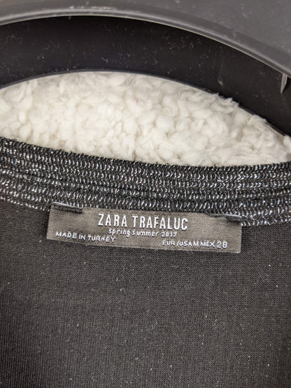 Label of Zara Trafaluc T-shirt made in Turkey, size M