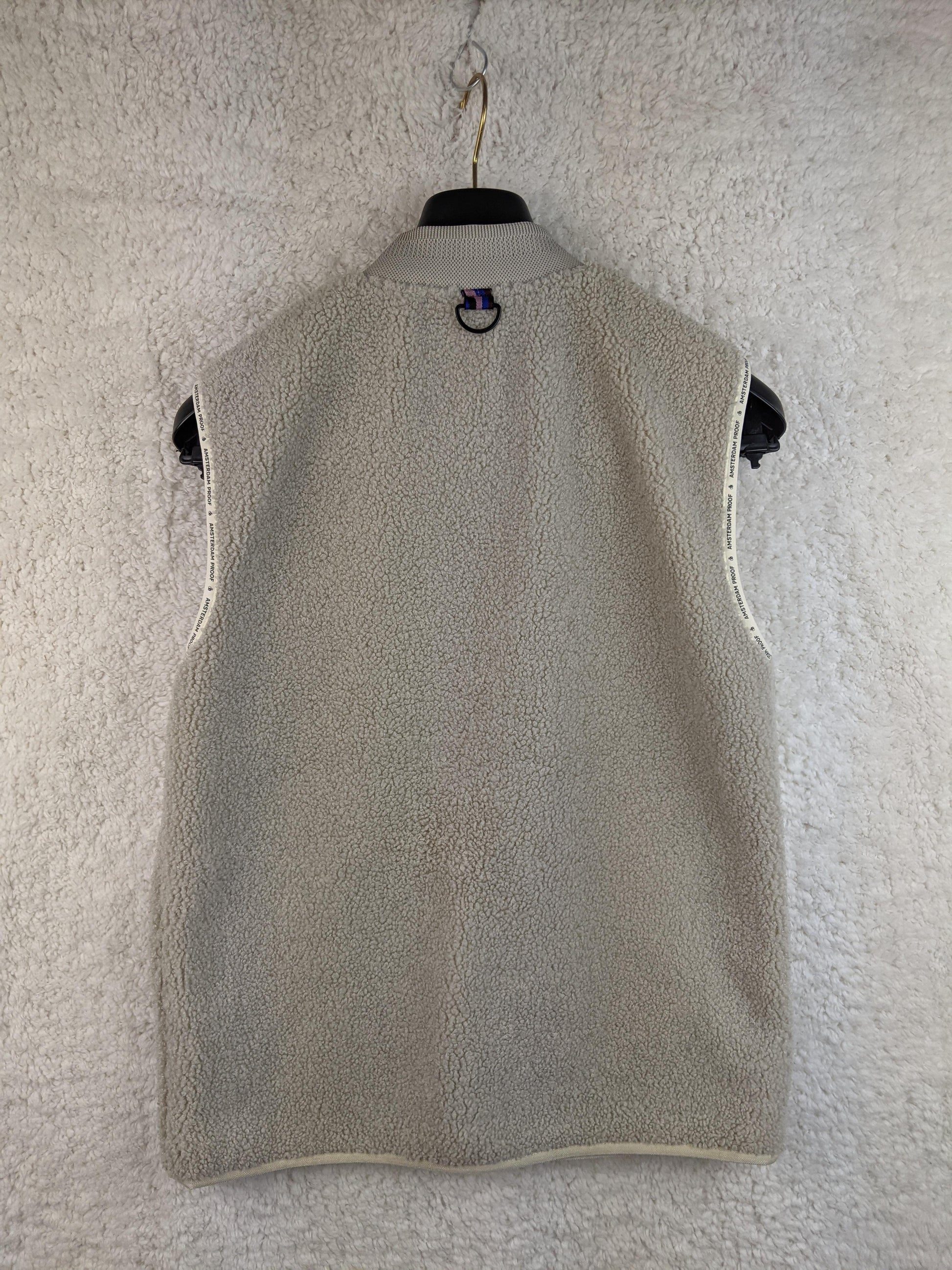 Back view of Scotch & Soda fleece vest