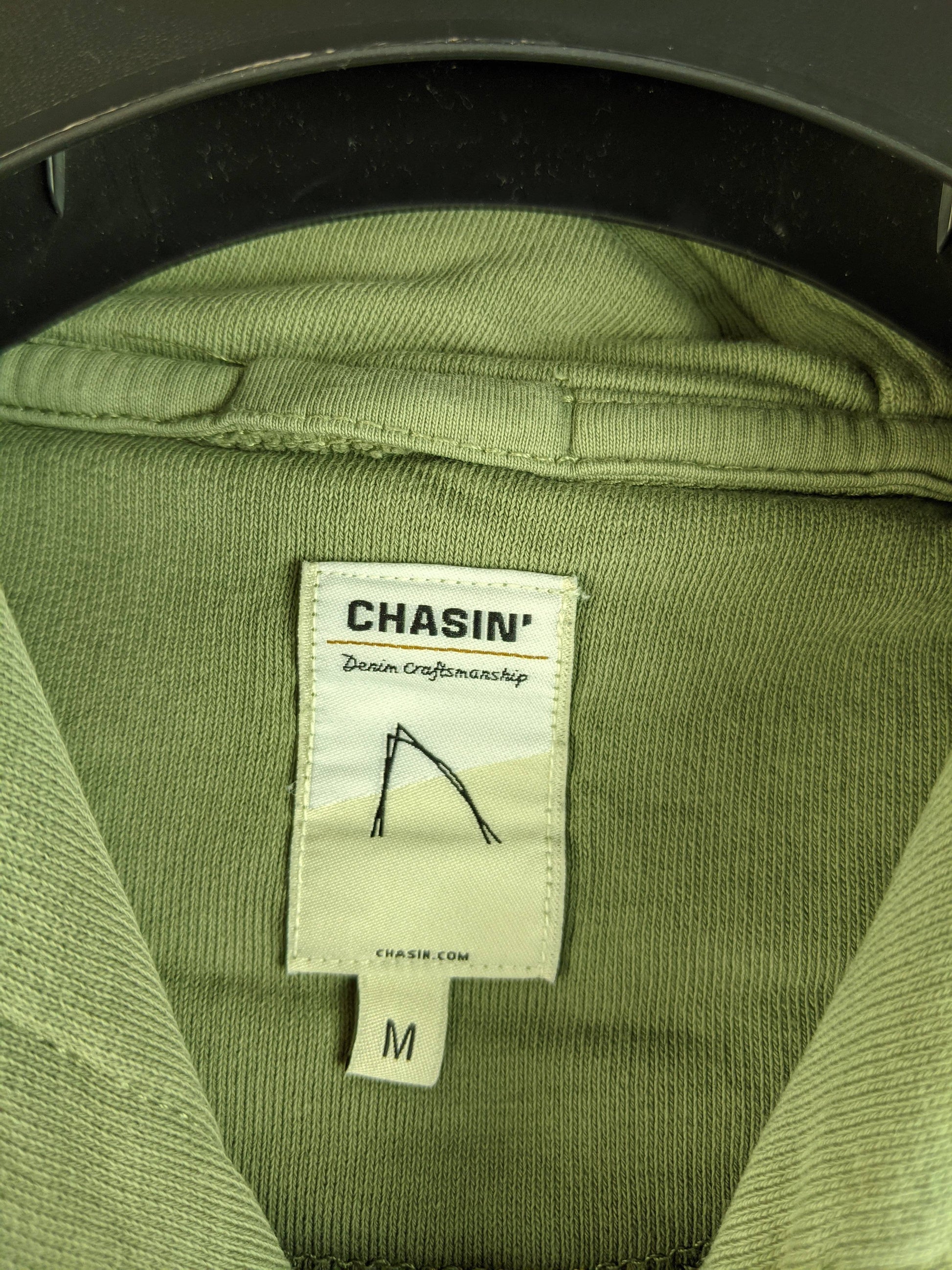 Chasin' hoodie label