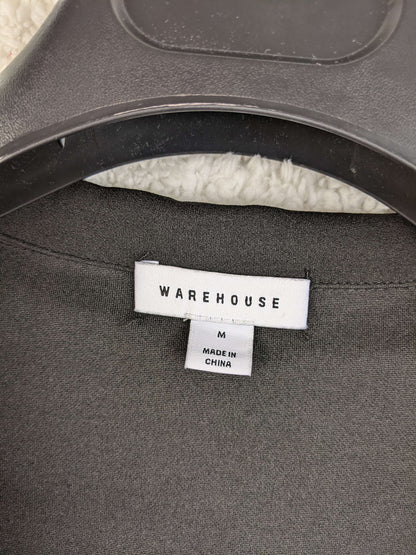 Close-up of Warehouse label